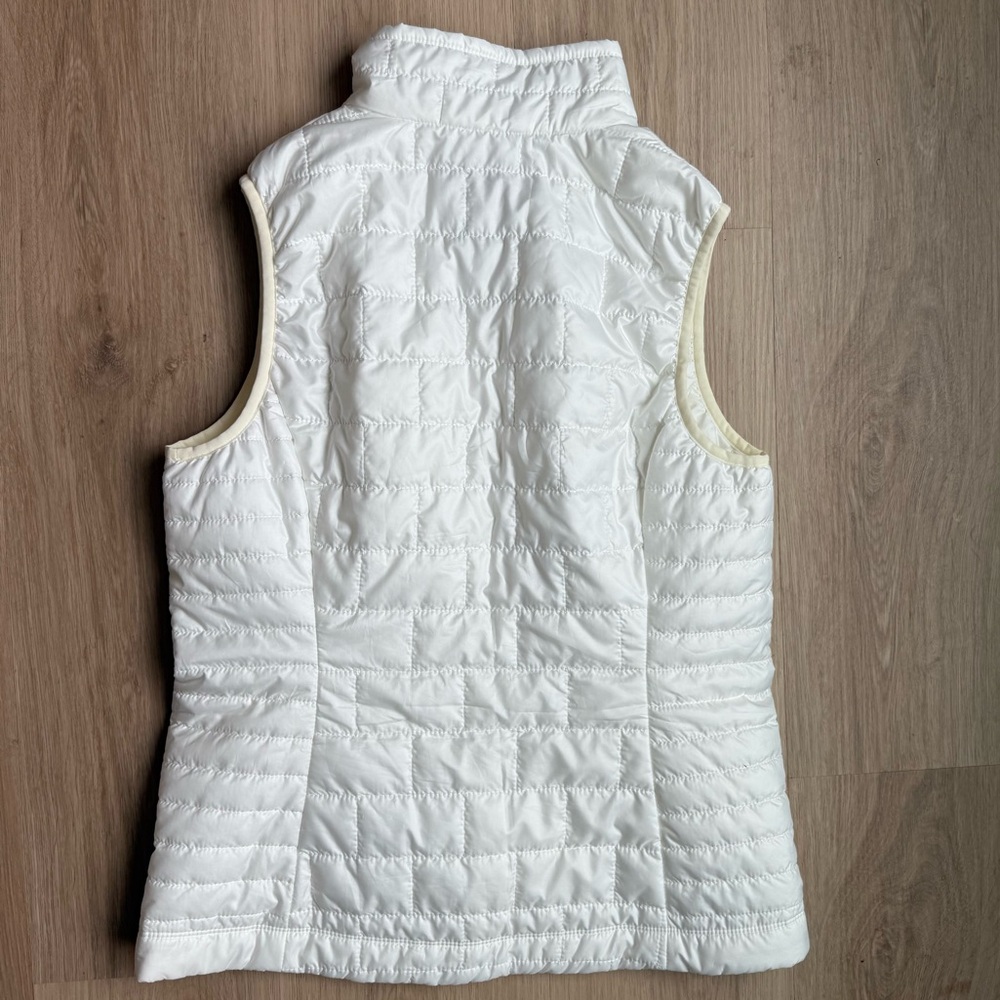 Patagonia Nano Puffer Vest STY8424 White Womens Sz S - Picture 2 of 5